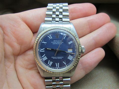 rolex 16014 blue|rolex 16014 value.